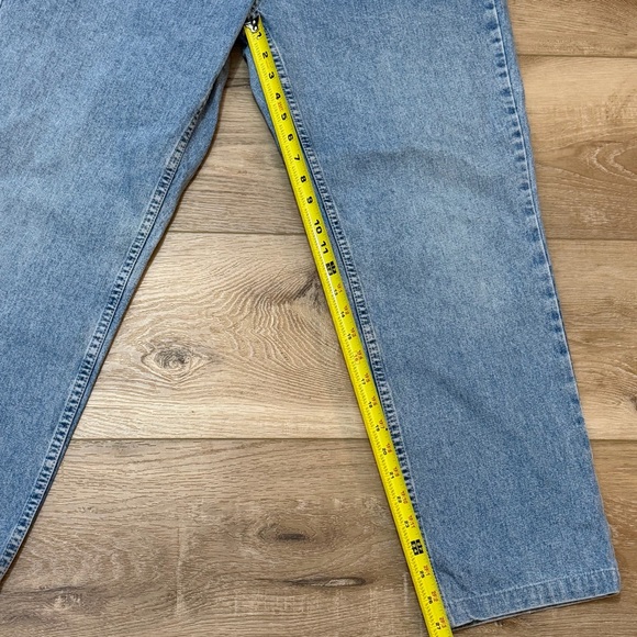 Vintage 90s Tommy Hilfiger American Classics Y2K Straight Jeans Cropped - Picture 7 of 9